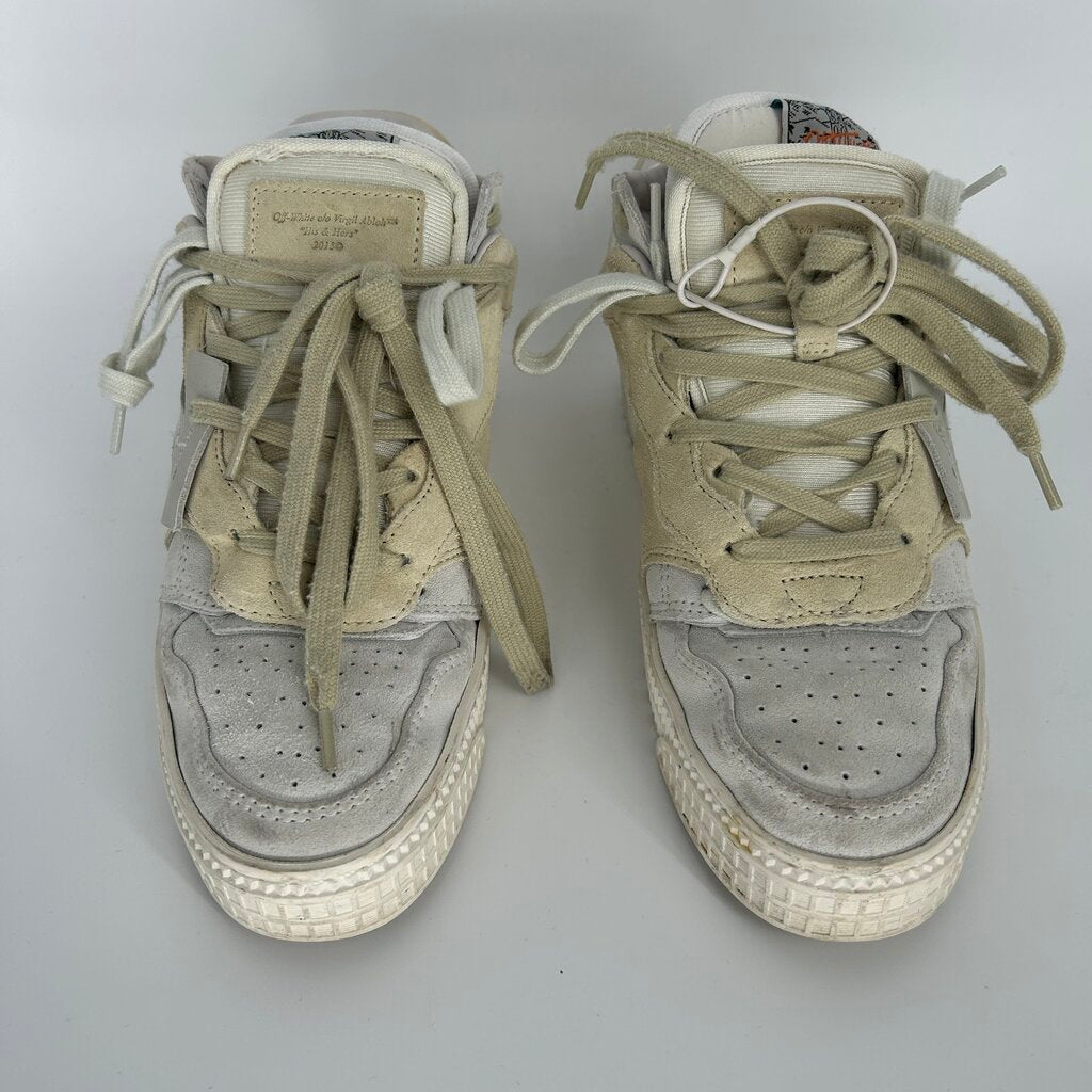 Off White High Top Sneakers