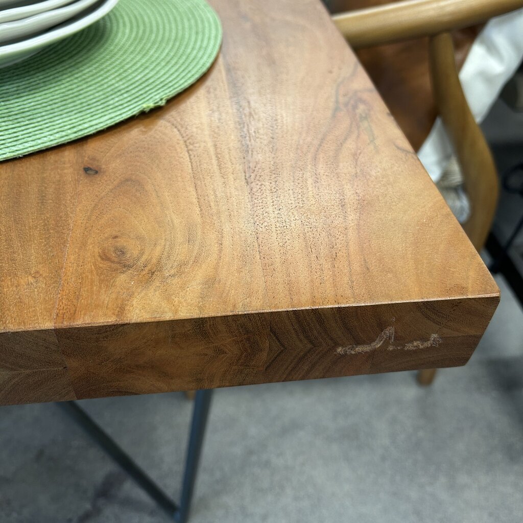 CB2 Wood Dining Table