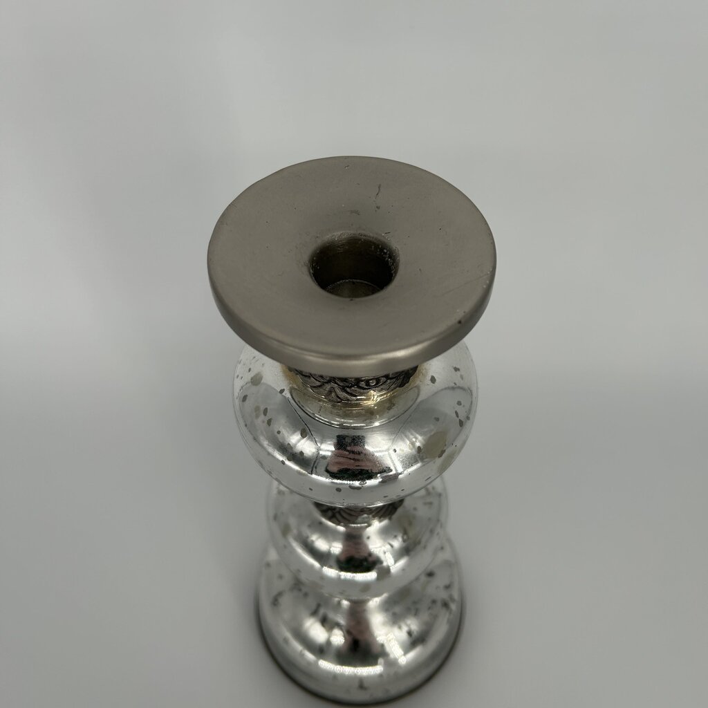 PB Mercury Glass Candle Holder