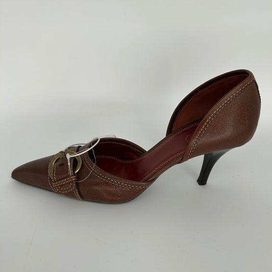 Coach Leather Heel