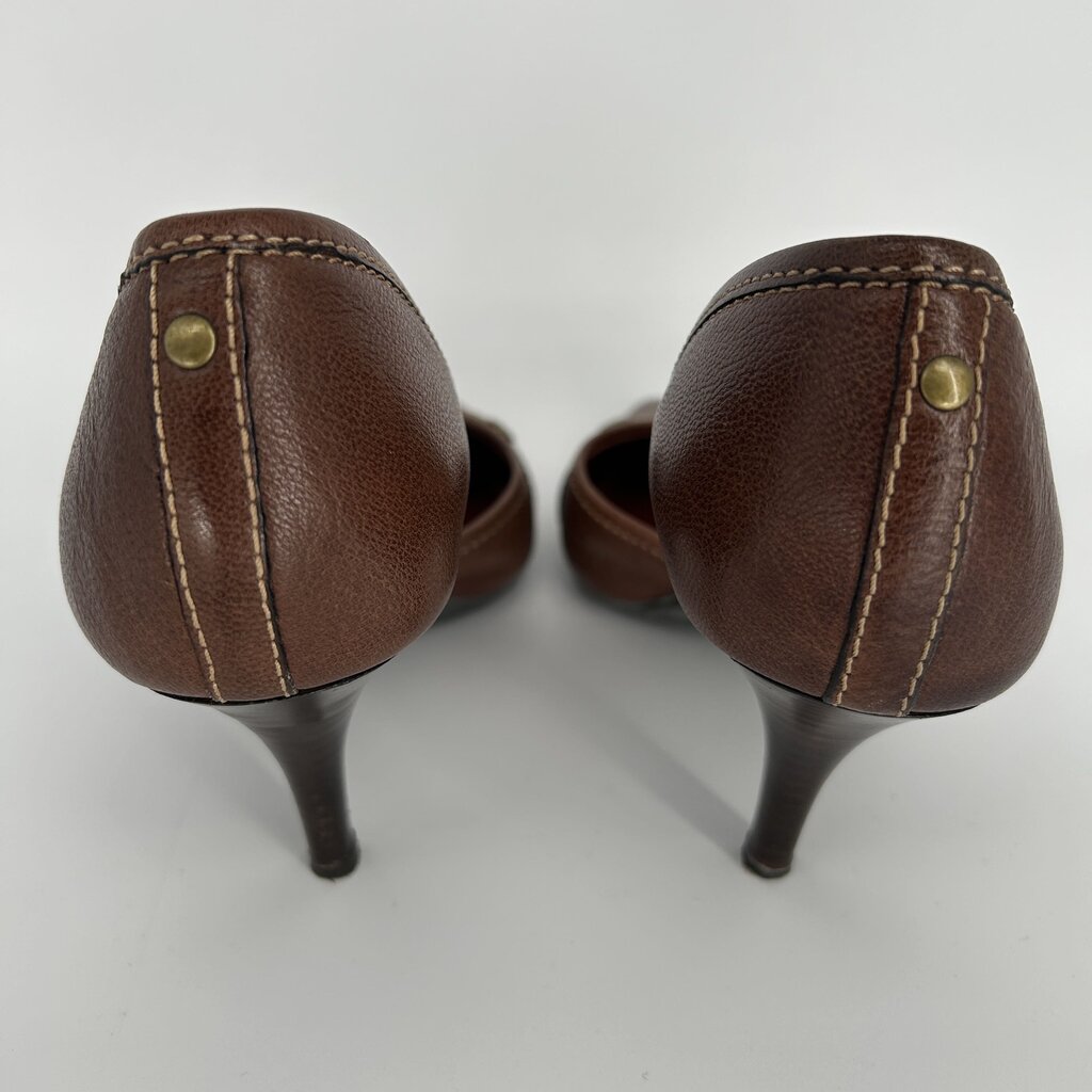 Coach Leather Heel