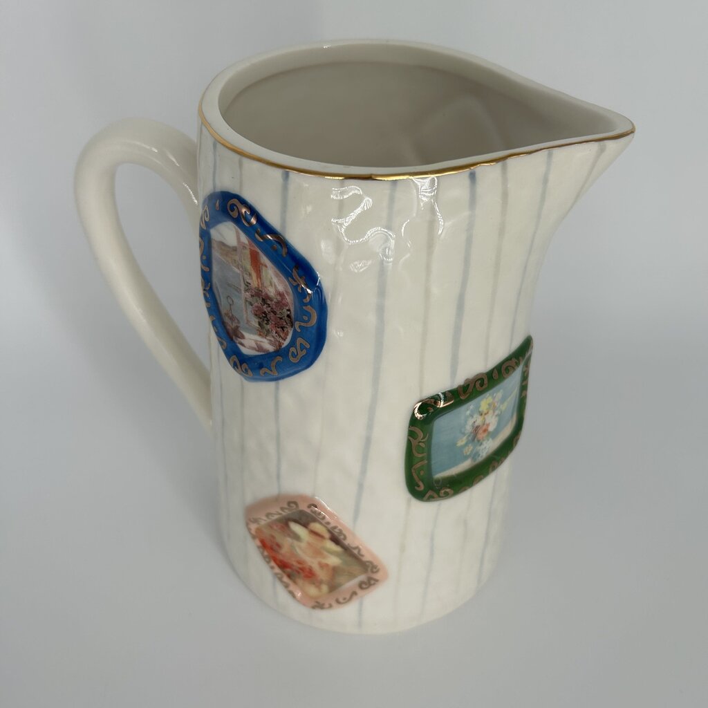 Ceramic Gallery Pitcher