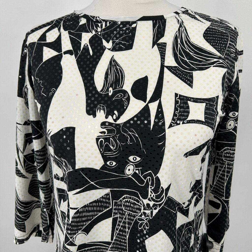 Entity Abstract print Shirt