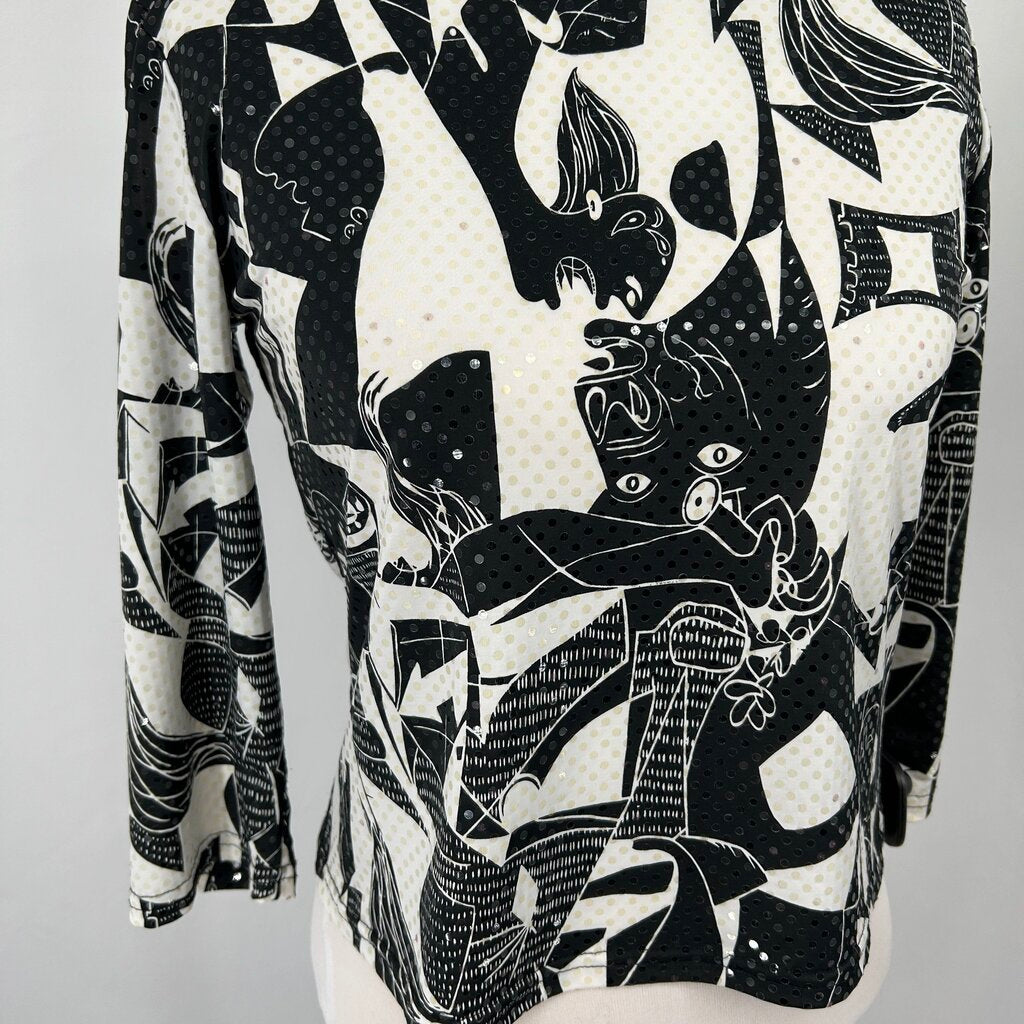 Entity Abstract print Shirt