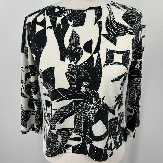 Entity Abstract print Shirt
