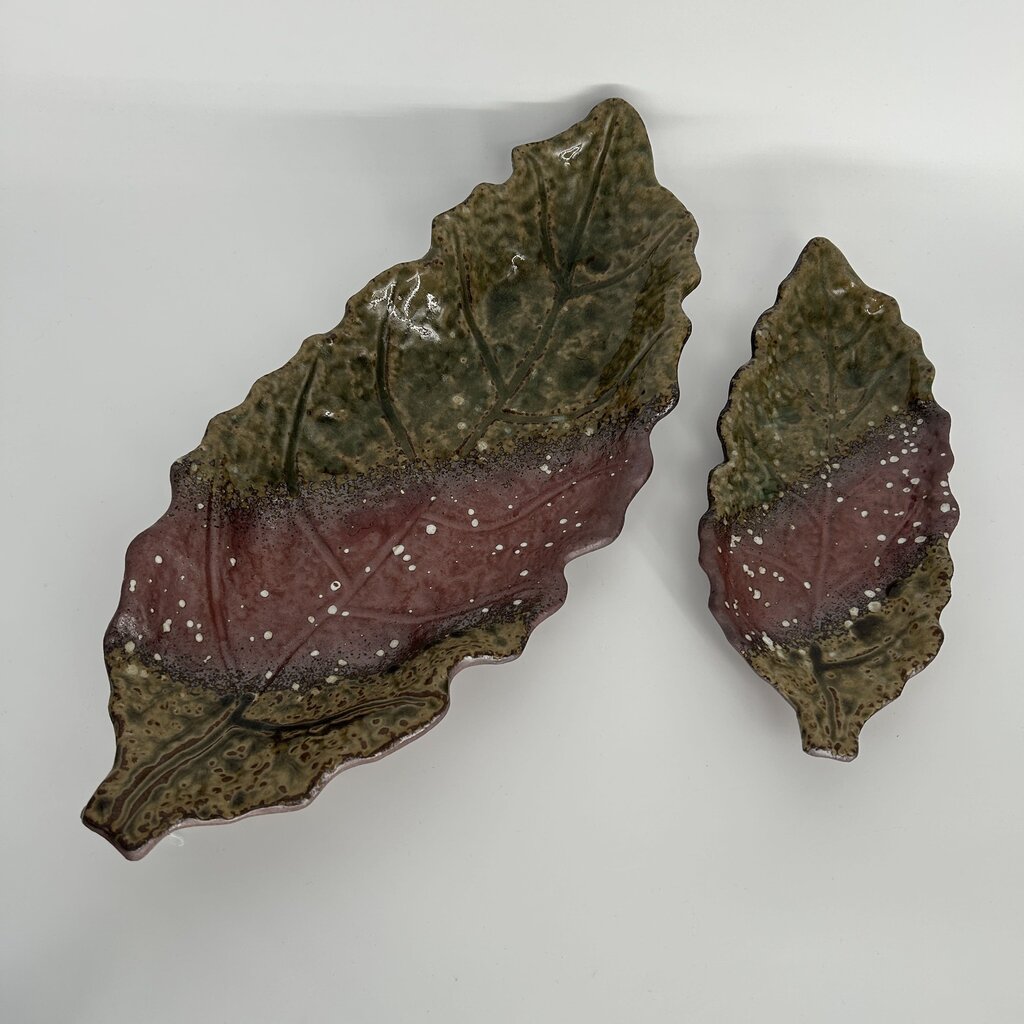 Ceramic Leaf Nesting Bowls