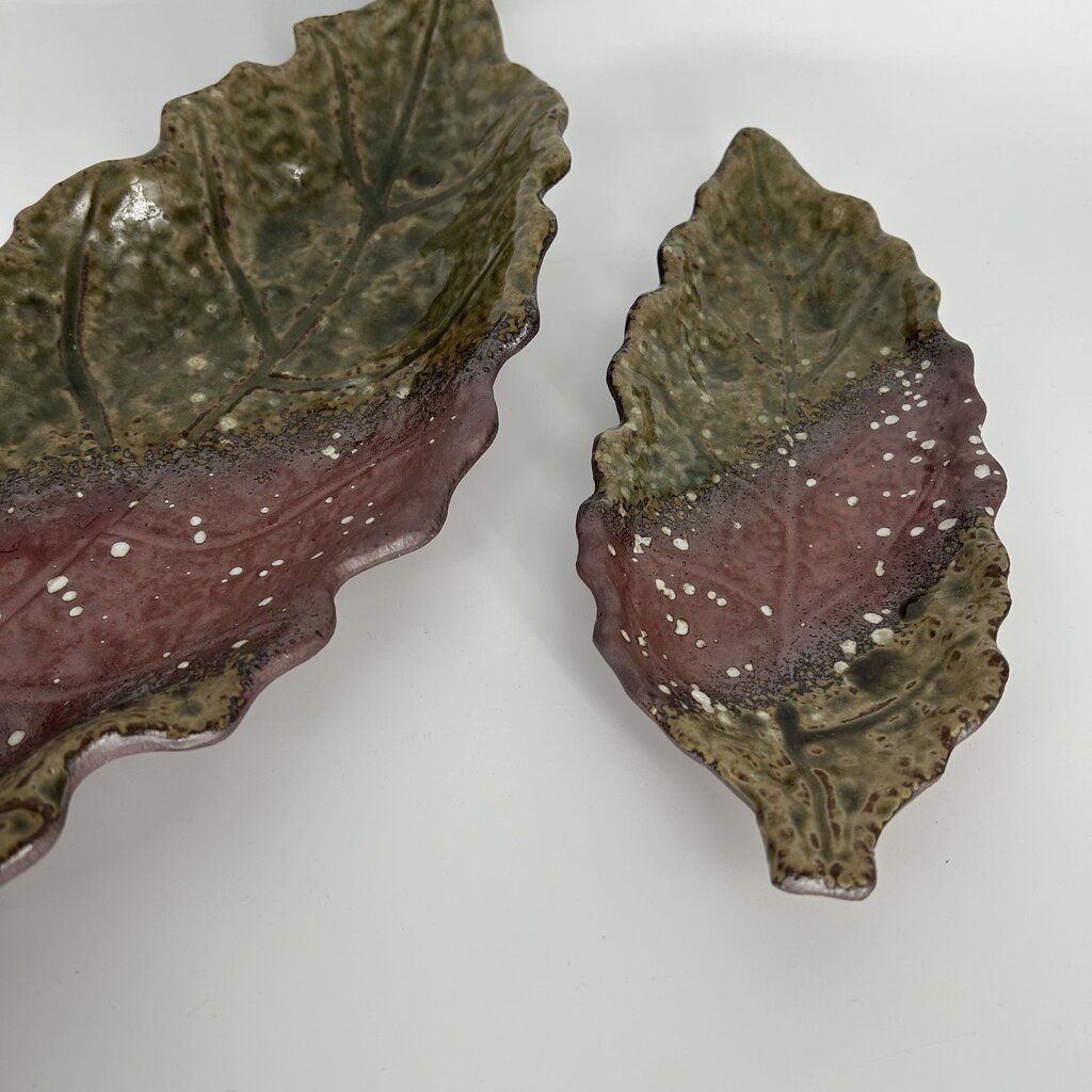 Ceramic Leaf Nesting Bowls