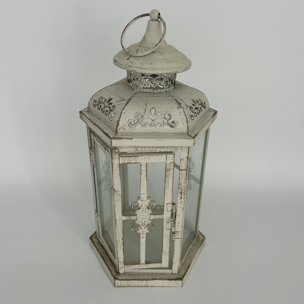 Metal Distressed Lantern