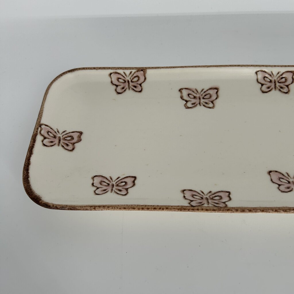Ceramic Butterfly Tray