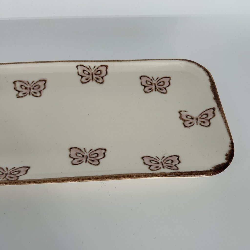 Ceramic Butterfly Tray