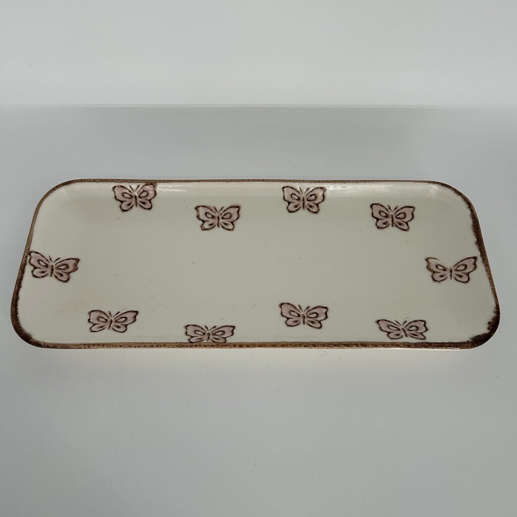 Ceramic Butterfly Tray