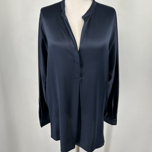Vince L/s Silk Shirt