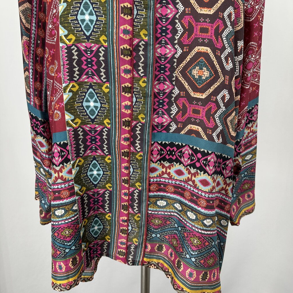 Johnny Was L/s Silk Shirt