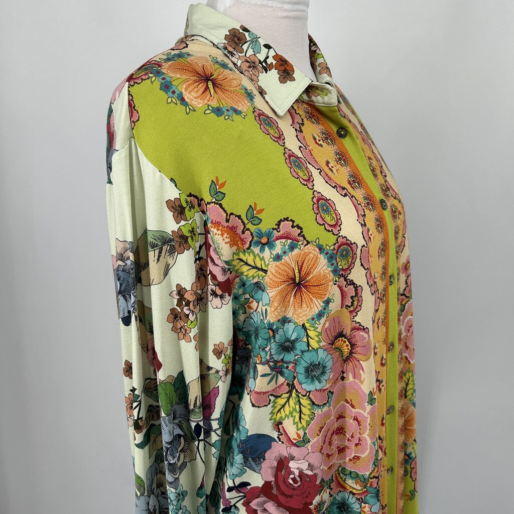 Johnny Was L/s Floral Shirt