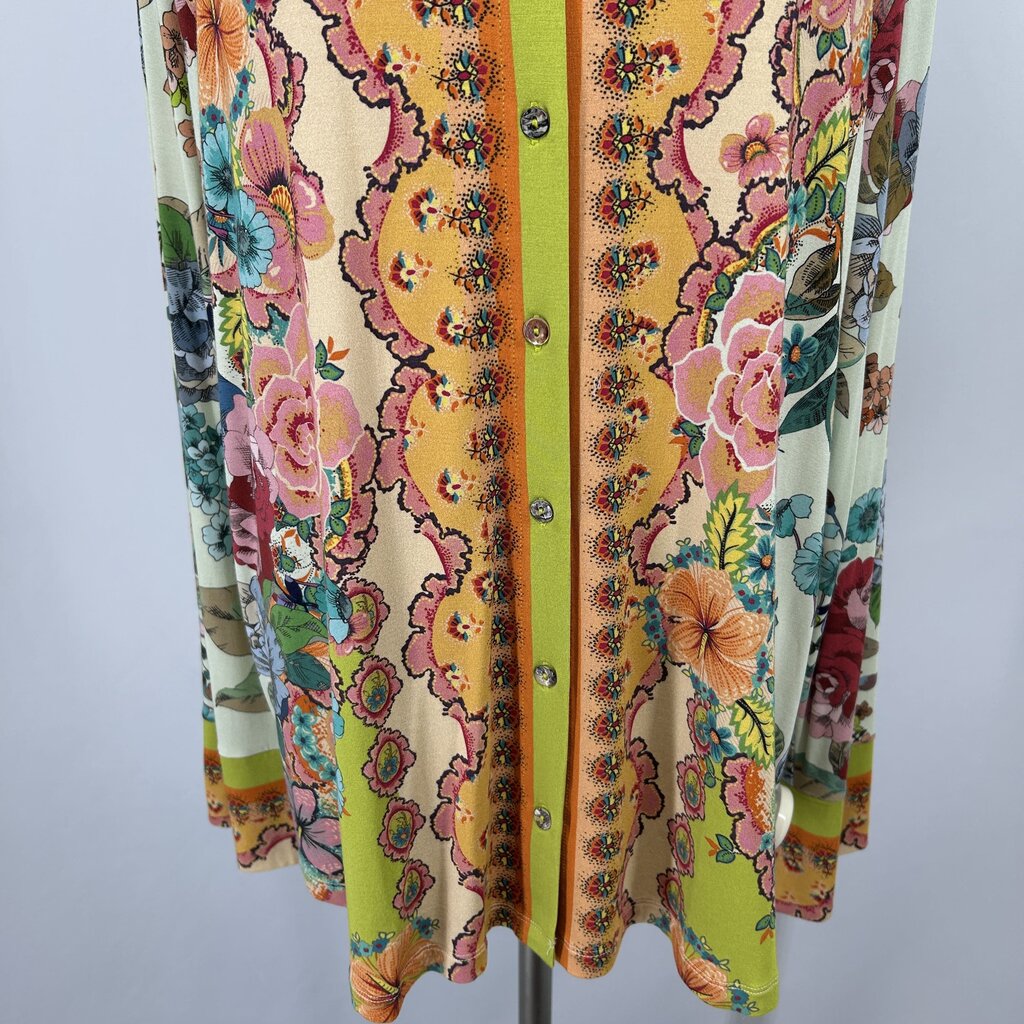 Johnny Was L/s Floral Shirt