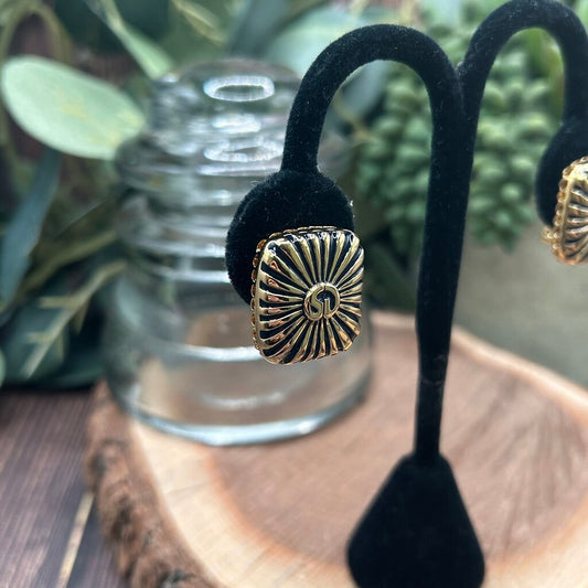 St John Clip Earrings