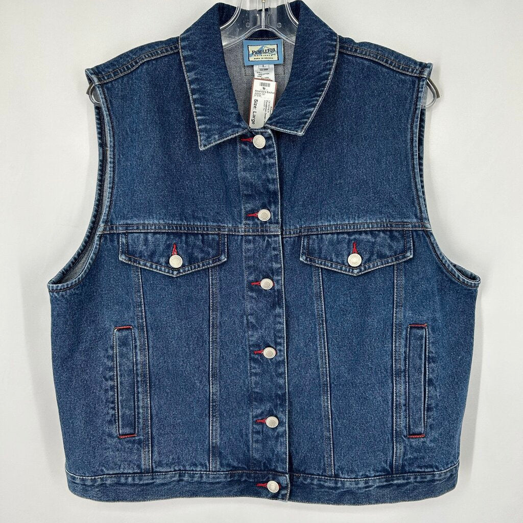 Pendleton Denim Vest