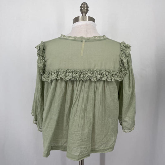 Free People Crop Shirt