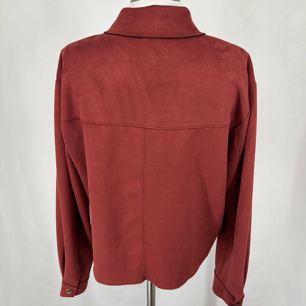 Philosophy Faux Suede Jacket