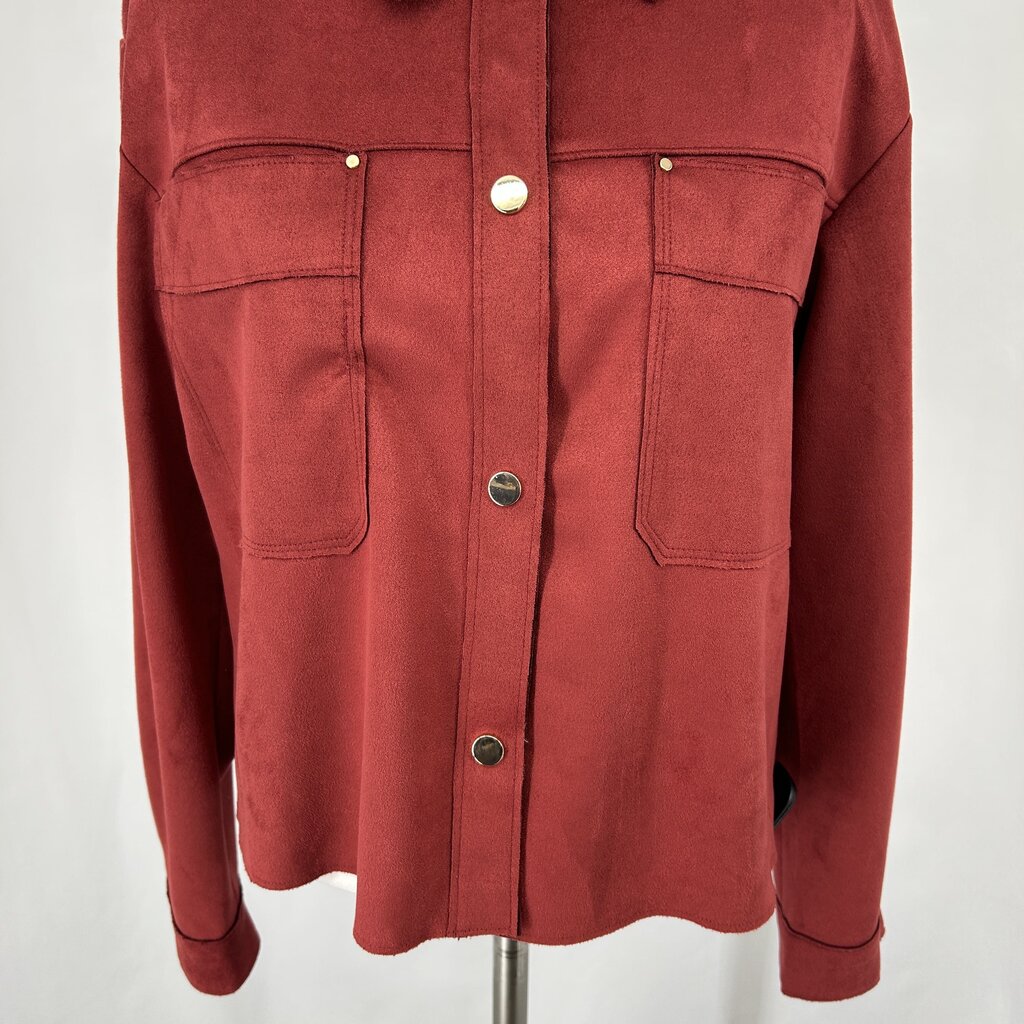 Philosophy Faux Suede Jacket