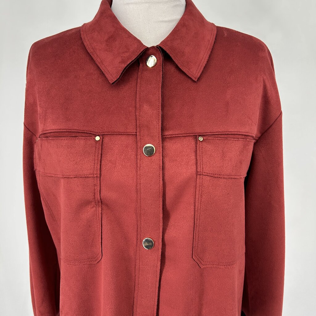 Philosophy Faux Suede Jacket