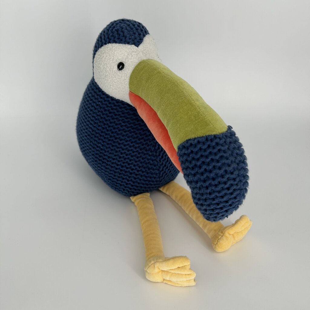 Knit Toucan Plush Toy