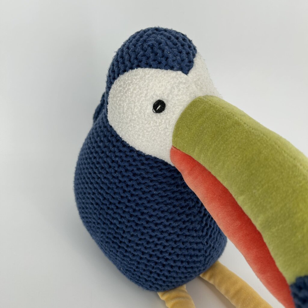 Knit Toucan Plush Toy