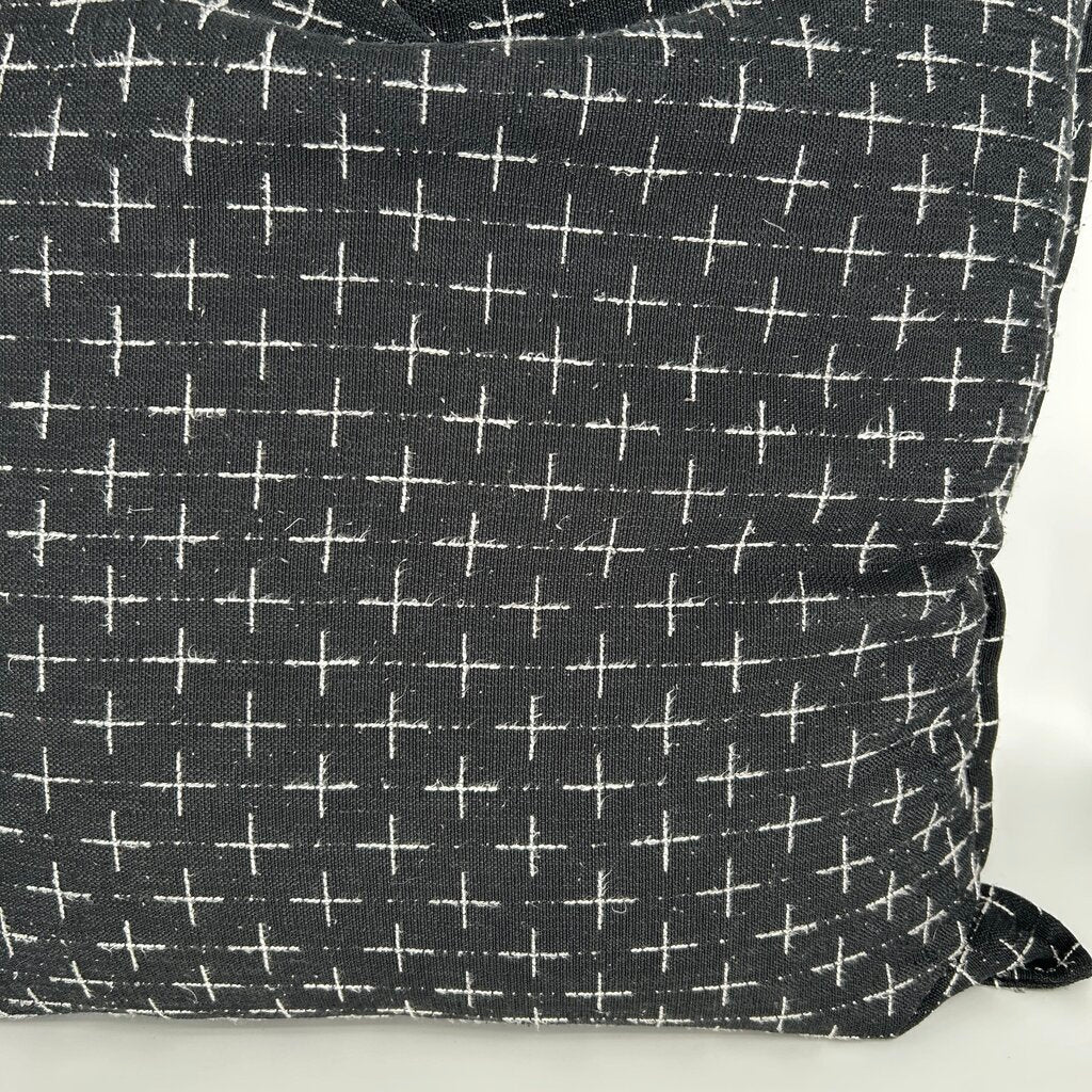 Cross Stitched Pattern Pillow