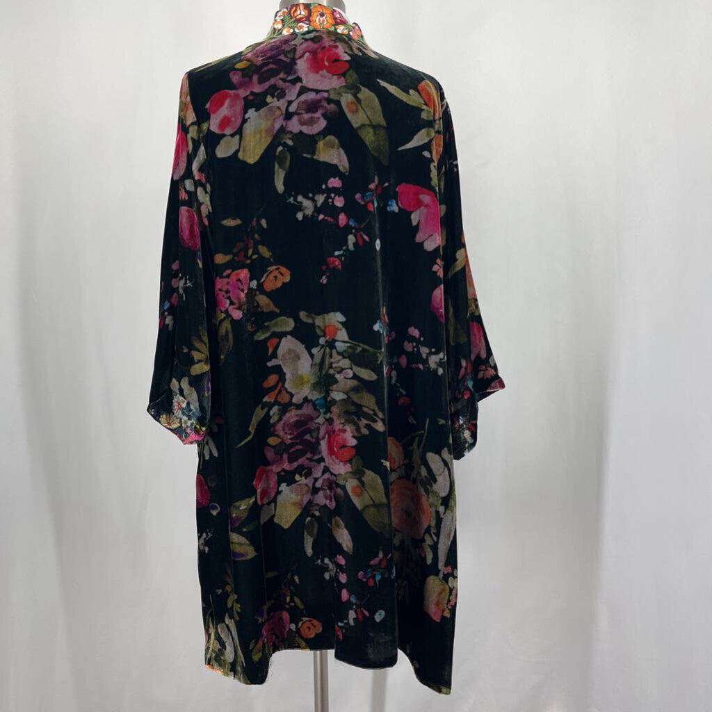 Johnny Was Velvet Kimono