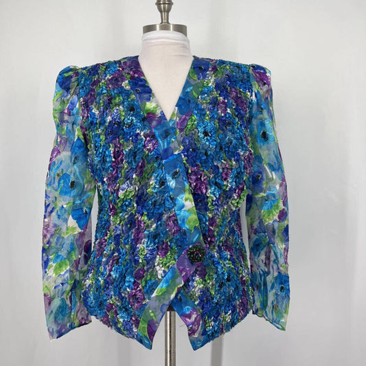Patra Floral Textured Jacket