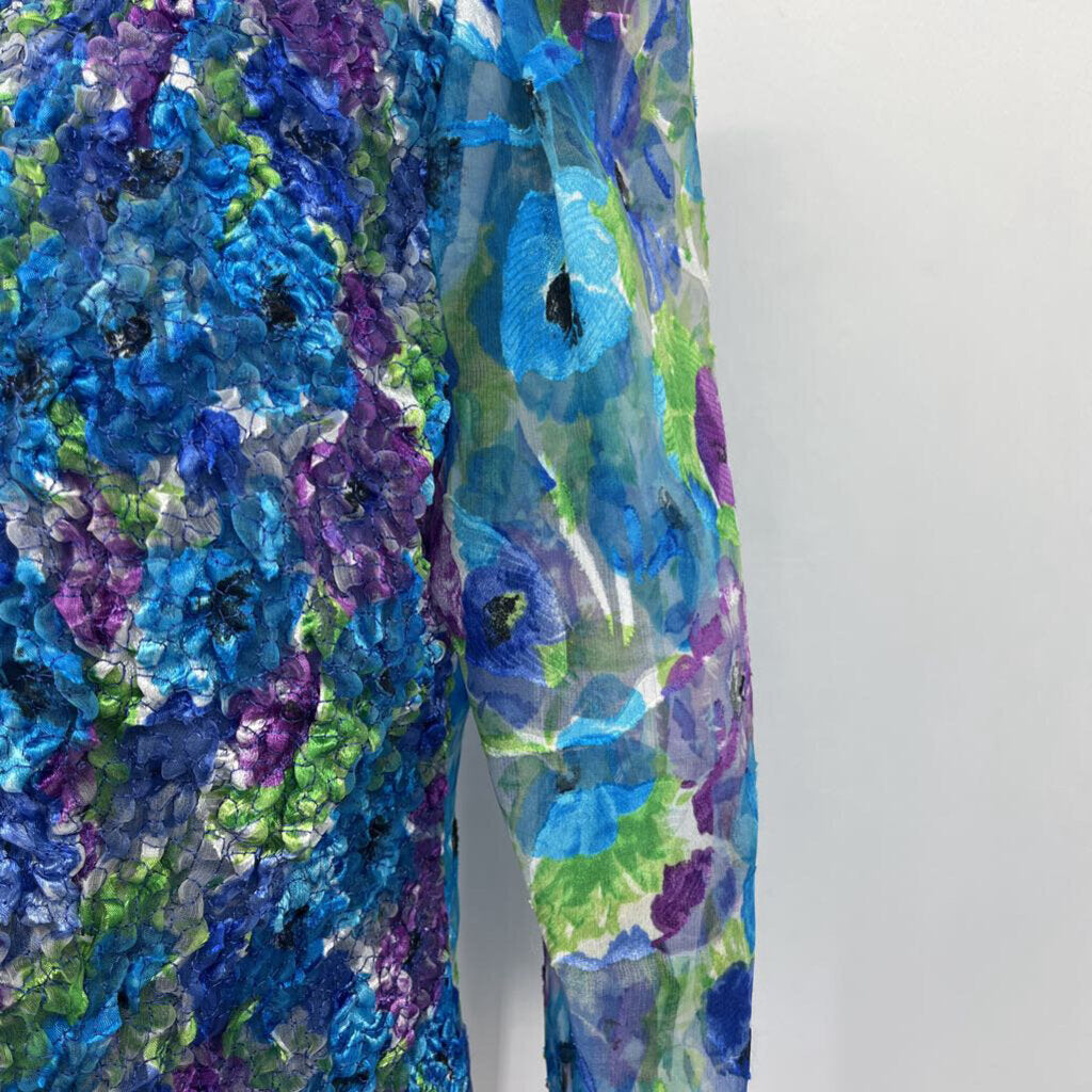 Patra Floral Textured Jacket