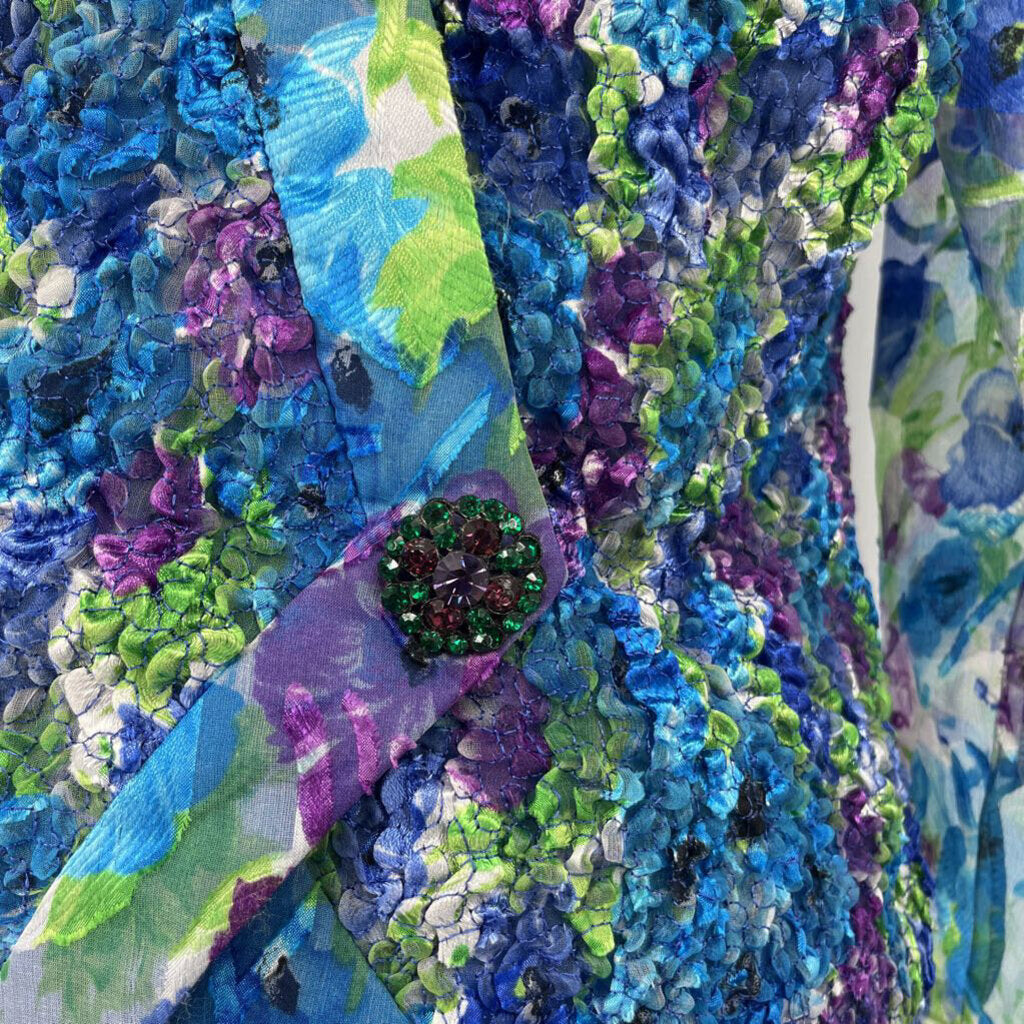 Patra Floral Textured Jacket
