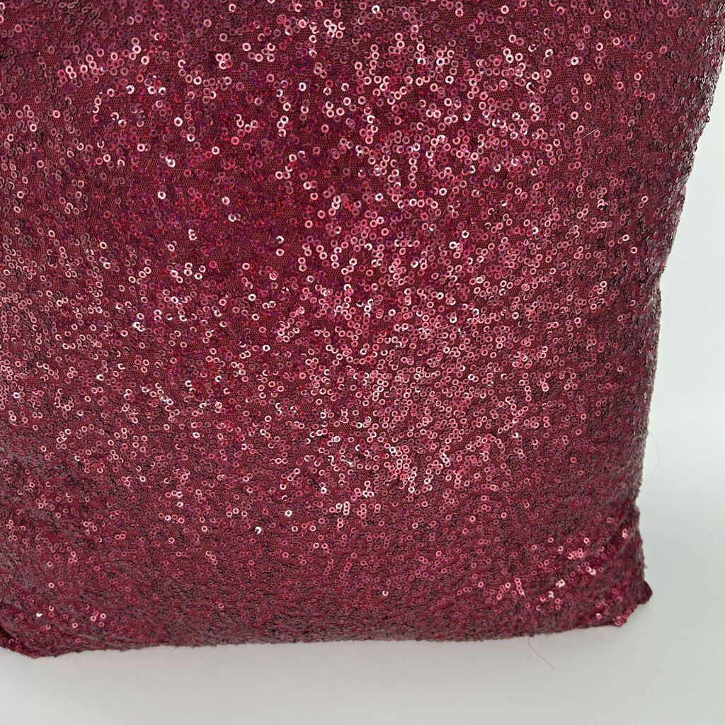Sequin Front Throw Pillow