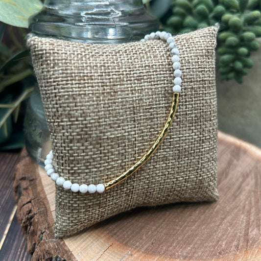 Gorjana Power Howlite Gem Bracelet