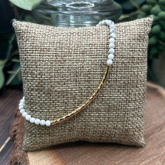Gorjana Power Howlite Gem Bracelet
