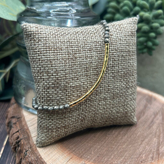 Gorjana Power Pyrite Gem Bracelet