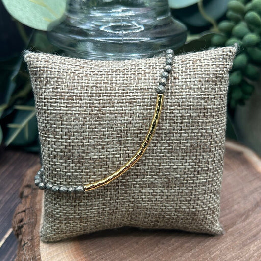 Gorjana Power Pyrite Gem Bracelet