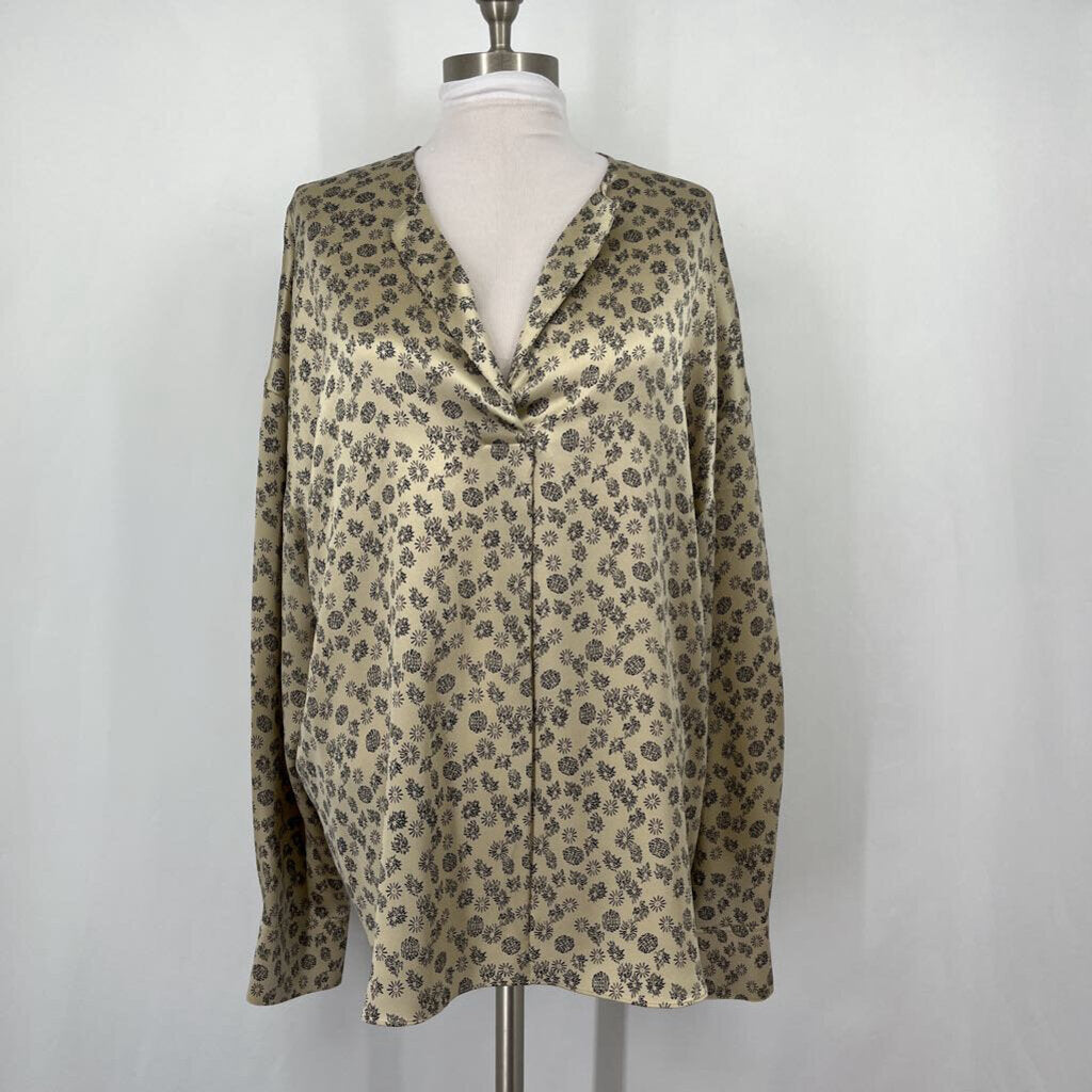 Vince L/S Silk Shirt