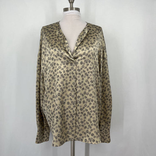 Vince L/S Silk Shirt