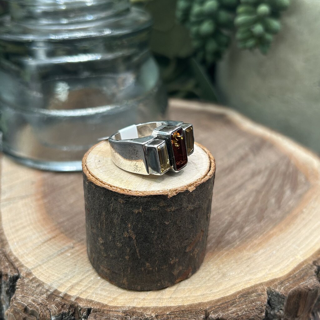 Lori Bone Sterling Gemstone Ring
