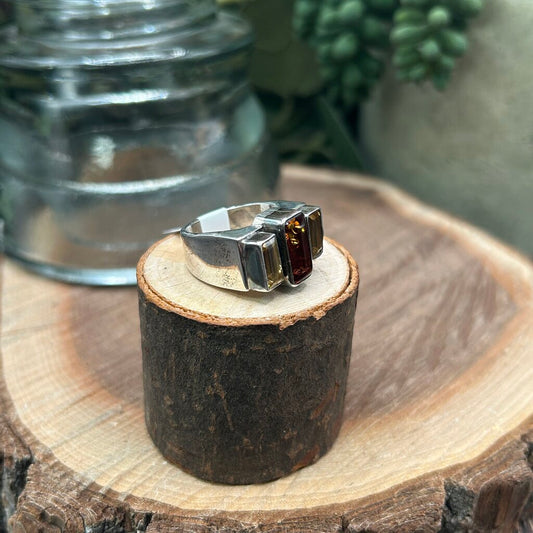 Lori Bone Sterling Gemstone Ring