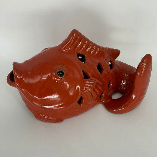 Koi Patio Fish Tea Light Holder