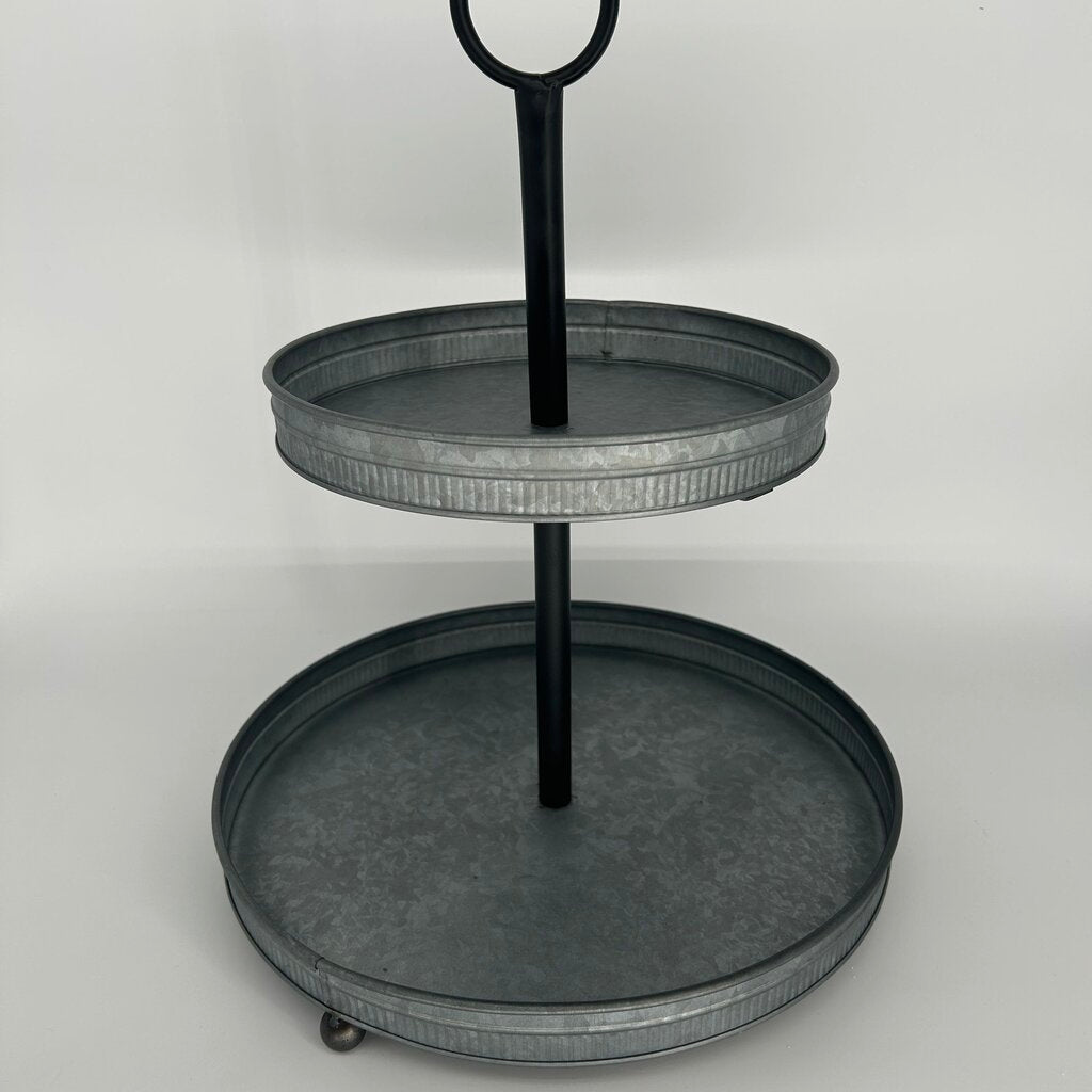 Tiered Metal Tray