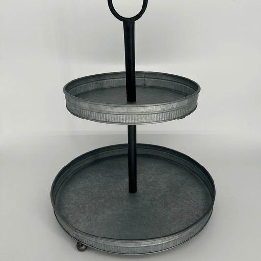 Tiered Metal Tray