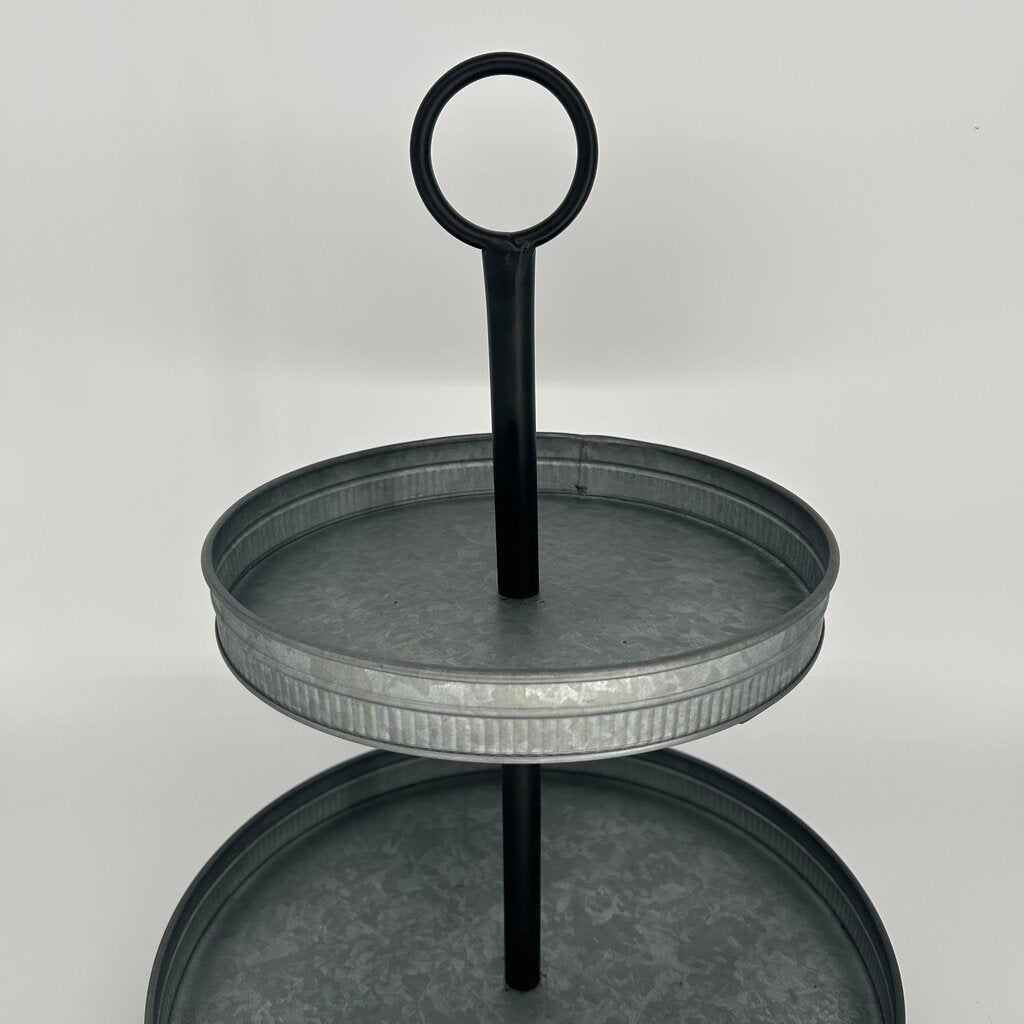 Tiered Metal Tray