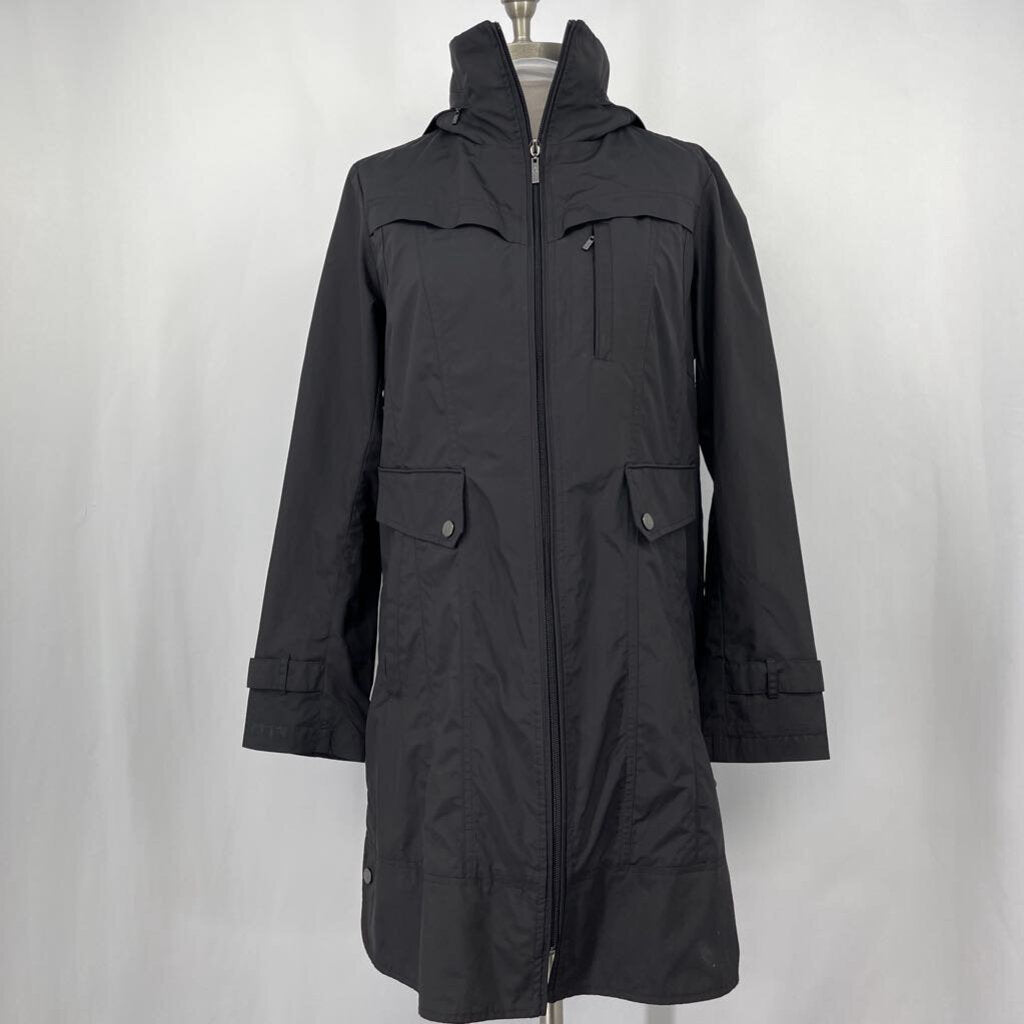 Cole Haan Hooded Rain Coat
