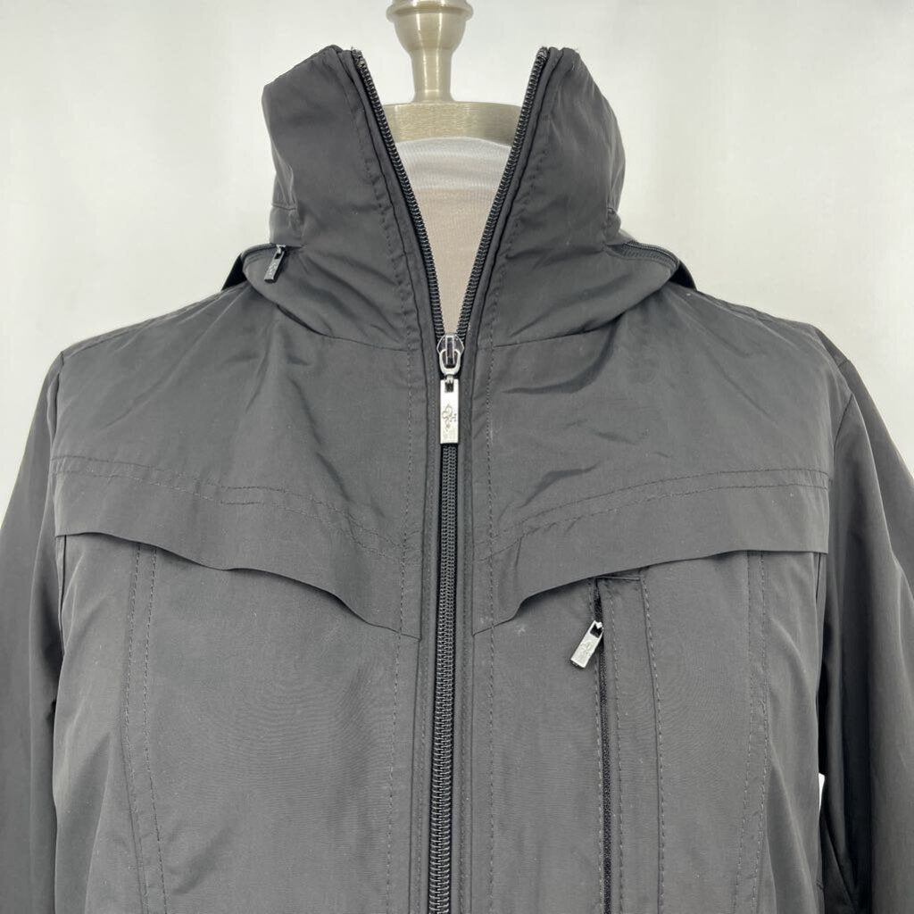 Cole Haan Hooded Rain Coat