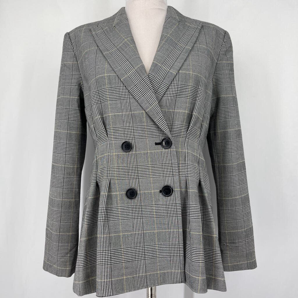 Loft Plaid Blazer