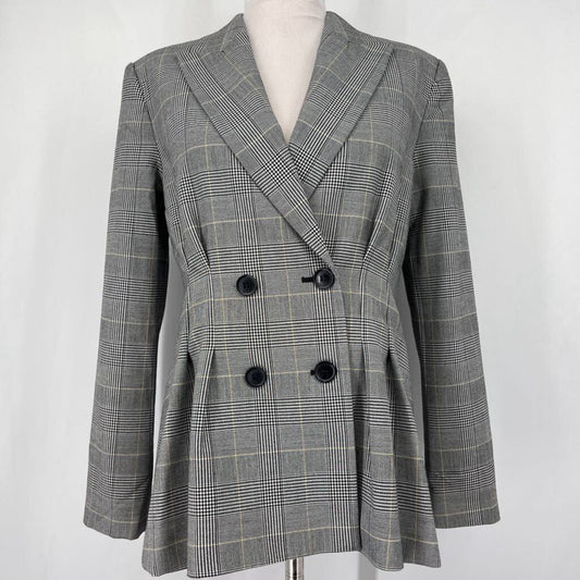 Loft Plaid Blazer