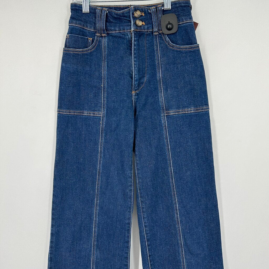 Pilcro Wide Leg Jeans